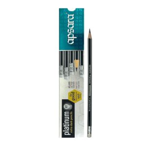 Apsara Platinum Extra Dark Pencils - Pack of 10